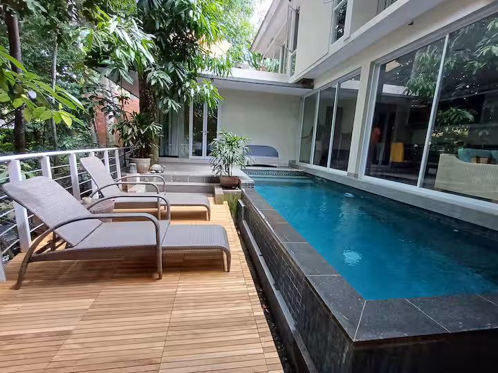 Villa Falling Water private villa 3 bedroom in Ubud, Bali near Indonesia gallery photo 3