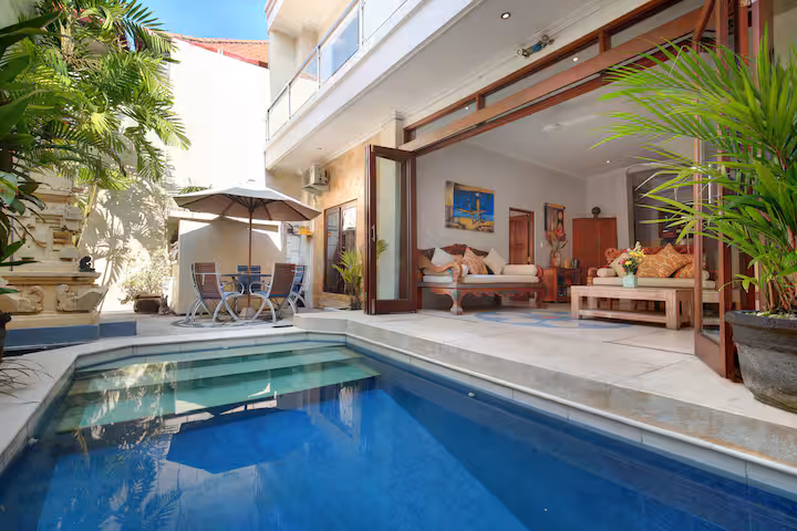 Villa Legian Blue Ocean private villa 2 bedroom in South Kuta, Bali near Indonesia