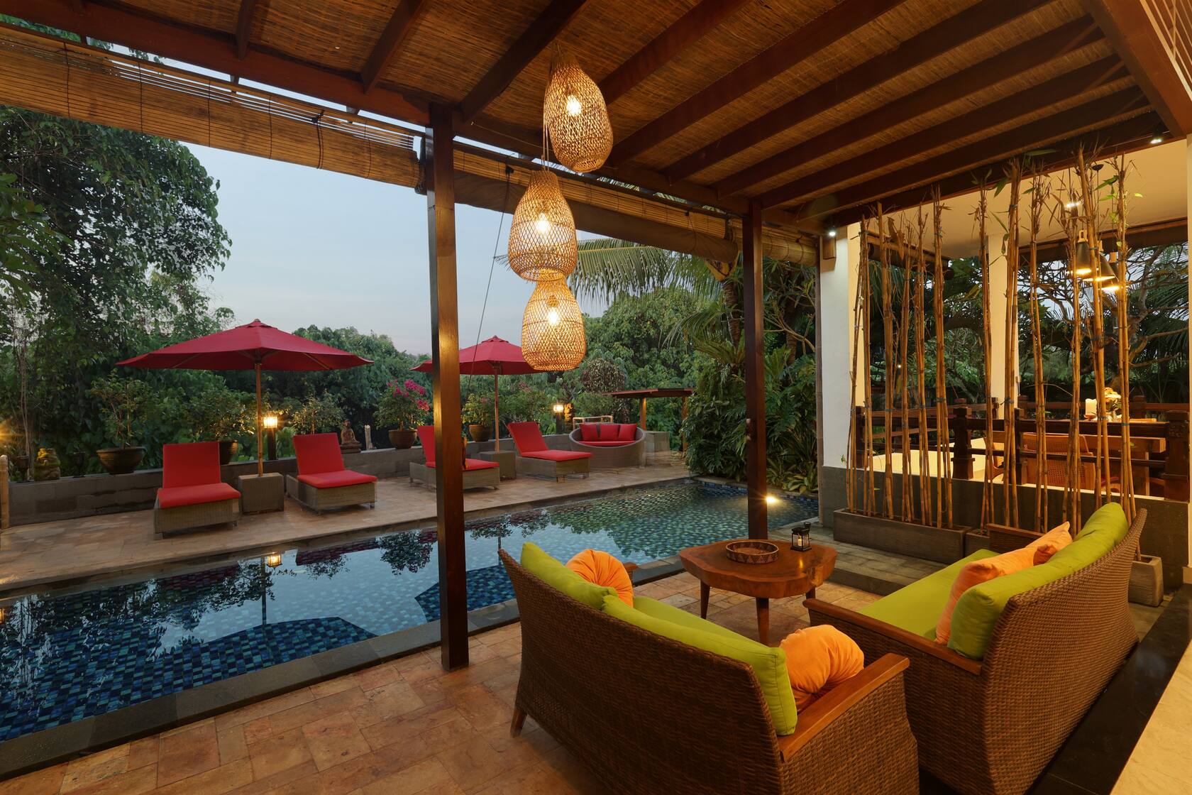 Villa Keramas private villa 4 bedroom in Gianyar, Bali near Indonesia