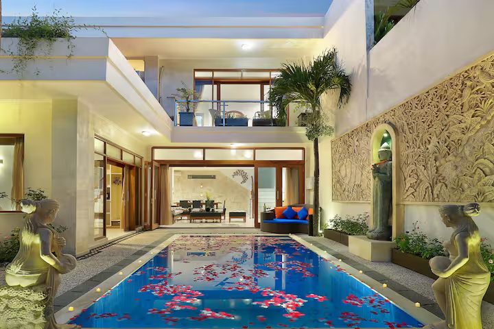 Villa Mawar private villa 3 bedroom in Legian, Bali near Bali gallery photo 2